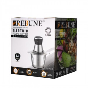 فرامة الخضروات ريبون , حوض ستيل , 3 لتر , 500 واط