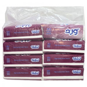 شنطة مناديل ورد ٨ حبات