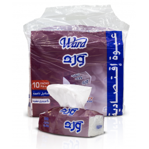 شنطة مناديل ورد 10 حبات